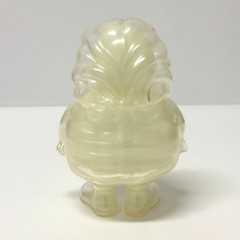 Ron English Clear X-Ray GID MC Supersized Sofubi Figure by Secret Base