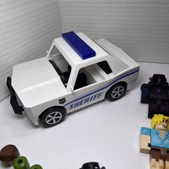 R0BL0X Toys Action Mini Figures Lot Of 25 With Accessories Extras Police Car