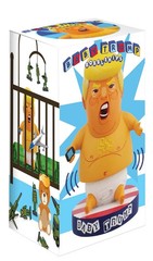 Royal Bobbles 5.5″ Angry BABY DONALD TRUMP US-president BobbleHips +5 Baby