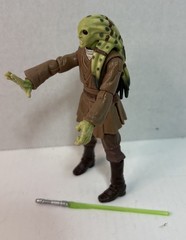 Star Wars Legacy Kit Fisto Jedi Master Geonosis Loose 3.75in Figure Light Saber