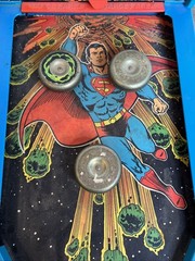 1978 Mattel SUPERMAN Spinball Pinball – Retro Tabletop Pinball Game