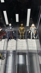 Star Wars Clone Wars 2008 Lot 21 Figures Loose w/ Accessories in Display Cases