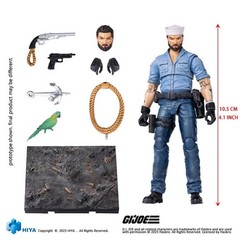 HIYA Toys Exquisite Mini 1/18 G.I. Joe Shipwreck Action Figure Brand New