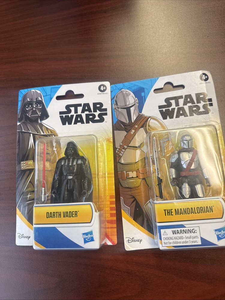 Star Wars Darth Vader And The Mandalorian 4″ Action Figure Future Vintage Figure