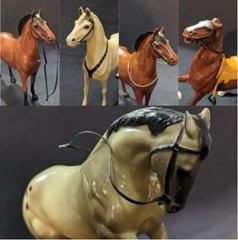 Choose Your Vintage (1953-1963) Hartland Plastics Horses, Riders, & Saddles!