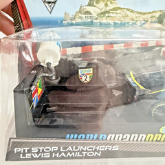 Disney Pixar Cars 2 Pit Stop Launchers Lewis Hamilton – Brand New