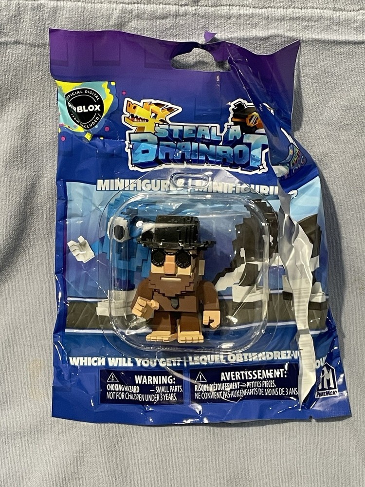 NEW Open Box Steal A Brainrot Minifigure Only – Matteo – NO DLC CODE