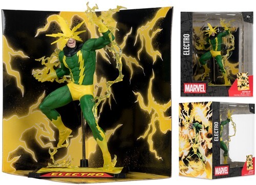 McFarlane Toys – Marvel – Electro 1:10 Collectible (Joe Fixit #5) [New Toy] Vi
