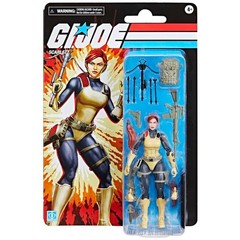 Scarlett GI Joe Classified Series Retro Cardback Action Figure