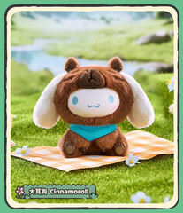💡 Miniso x Sanrio Characters Capybara Series Vinyl Plush One Random Blind Box