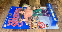 WWE WWF Mattel Jake The Snake Roberts LJN Series 3 Blue Card MOC 2026