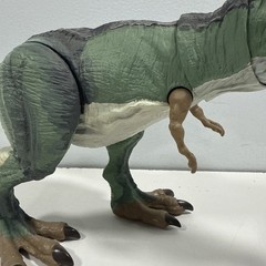 Custom Mattel Jurassic World Bull Buck T-Rex Rebirth Inspired Green Rex Escape