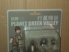 Planet Green Valley 1:18 EFSA Security Forces Blue Wing Group Una; U.S. ship