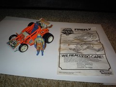 1986 Kenner MASK Firefly Dune Buggy 100% Complete Julio Lopez Streamer Manual