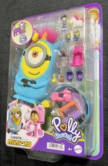 Polly Pocket Minions Illumination Playset Mattel Agnes Unicorn New Sealed
