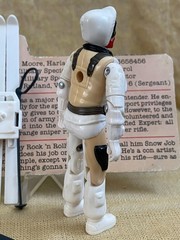 1983 GI Joe SNOW JOB – Nice Figure w/ Ex File Card – 100% Complete – Read