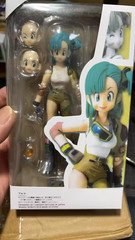 13.5cm Anime Dragon Ball Figures Bulma Goku Action Figure Movable PVC Collection