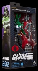 GI Joe Classified Series NIGHT CREEPER D.I.R.E. TECH 6” Figure #202 New In Hand!