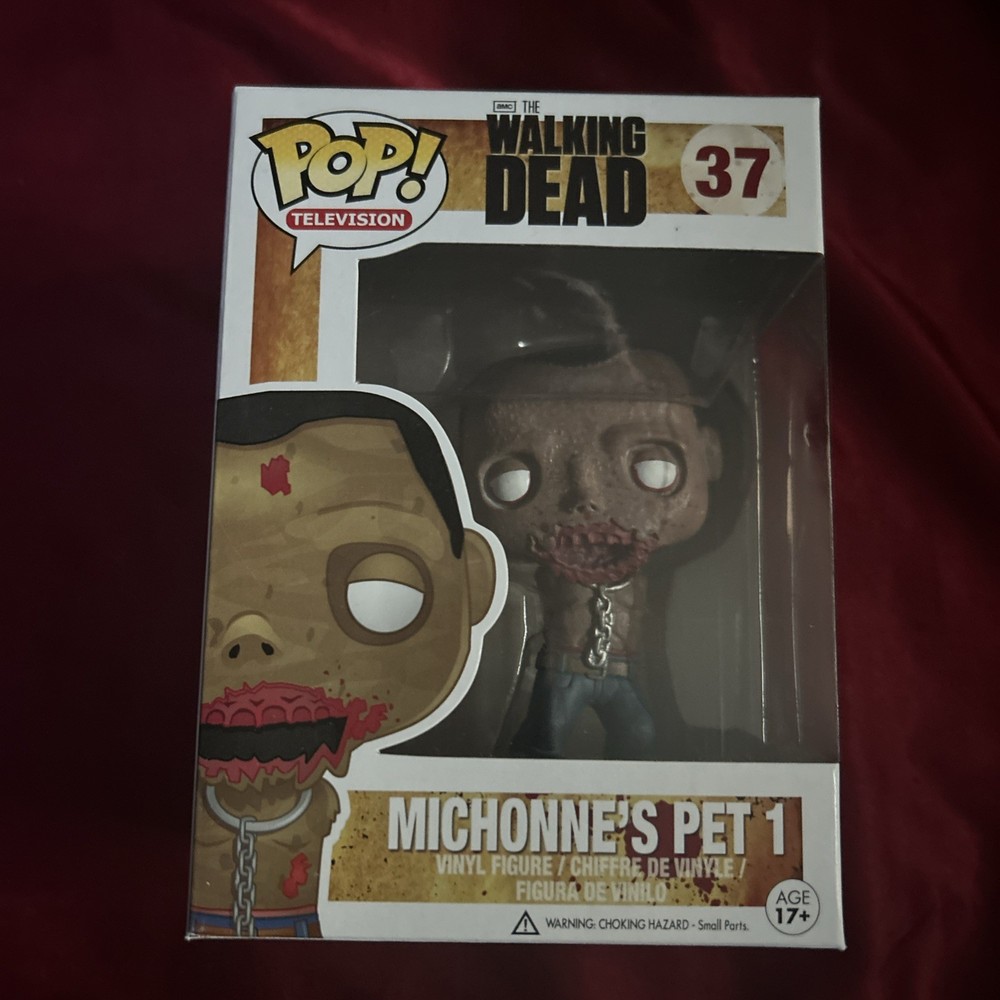 Walking Dead Pop Vinyl Figure (Vaulted) Michonne’s Pet 1 #37 Mint W/ Protector