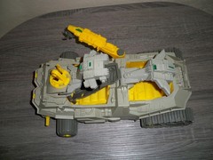 Trappeur Inhumanoids Earth Corps Vehicle Hasbro 1986 NOT COMPLETE repaired