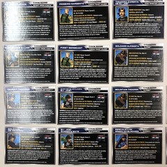 GI Joe 50th Anniversary Spanish Portuguese File Card Lot of 33