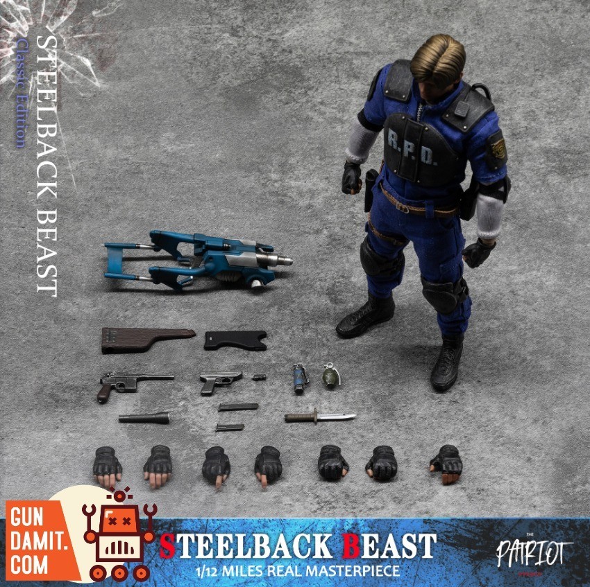 Patriot Studio 1/12 Steelback Beast Classic and modern edition 1/12 scale