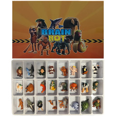 24-Piece Italian Brainrot Figurine Set – Sahur Dolls & Model Toys