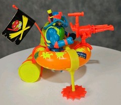 Vintage TMNT Scuba Divin’ Raph Tube Grenades Teenage Mutant Ninja Turtles EUC
