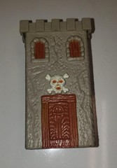 Vintage Arco Dragons N Monsters grey TOWER CASTLE KEEP complete with top 1980s