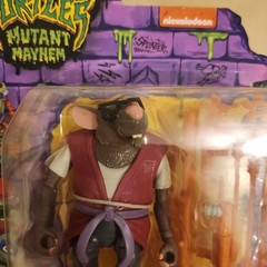Playmates TMNT Mutant Mayhem Splinter Master Sensei Action Figure Ages 4+