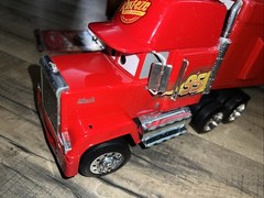 JADA Toys Diecast CARS 3 Mack with Trailer VHTF 1:24 Diecast