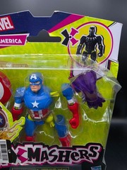 Marvel Captain America Mix+Mash Action Figure By Hasbro 6-Piece Set Ages 4+