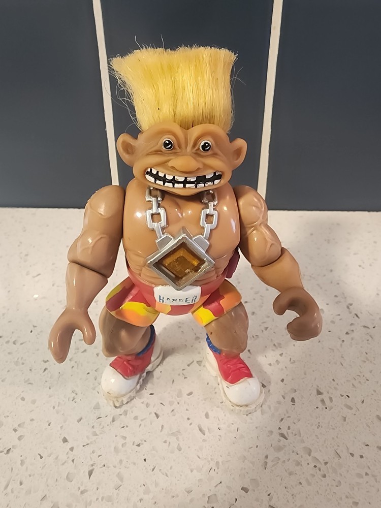 1993 Ace Novelty Stone Protectors Sports Heroes Angus action figure. Vintage.