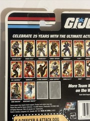 GI Joe 25th Anniversary Mutt & Junkyard MOC Sealed K-9 Officer 2008 Hasbro