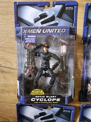 Marvel X2 X-Men United Lot of 4 Figures: Logan, Wolverine, Nightcrawler, Cyclops