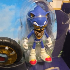 TOMY Sonic Boom Blue Force One Vehicle with Sonic Figure New Sealed Rare