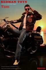 New REDMAN TOYS TOP GUN TOM Tom Cruise RM055 12″ Action Figure