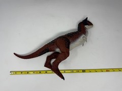 Jurassic World Carnotaurus Dinosaur Figure Red Black Used