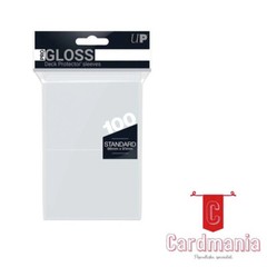 Ultra Pro – Clear PRO-Gloss Standard Deck Protector Sleeves (100 Count) | New