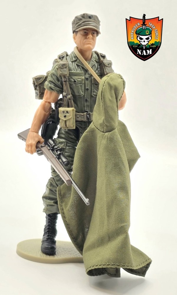Marauder Task Force 1:18 Marine Sniper Vietnam KS A-TEAM Exclusive