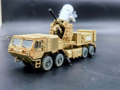 1/72 U.S HEMTT A4 Tank Mobile Dense Array NATO Tricolor Finished Model 3D Print
