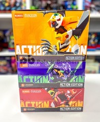 Blokees Action Edition Evangelion Unit Type 00 01 02 – In Hand! Free Shipping!