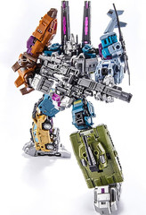 Deformation Toys Combiner Set 5 in 1 Small Scale Anime Action Figure Model Robot