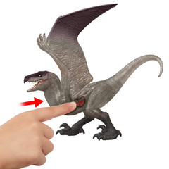 Jurassic World Rebirth Mutadon Destruction Pack, 2 Dinosaur Toys, Damage & Wing