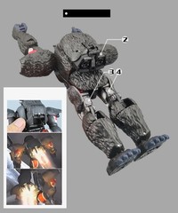 Go Better Studio GX-20VS Takara BWVS-01 Optimus Primal Upgrade Kit