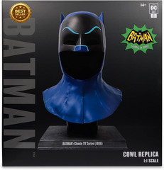 Batman Classic TV Series 1966 Cowl Replica 1:1 Scale DC Direct Prop