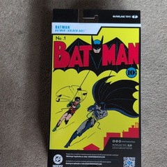 McFarlane Toys DC Multiverse Batman (Golden Age) Red Platinum GameStop Exclusive