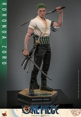 Hot Toys TMS110 Netflix: One Piece Roronoa Zoro 1/6 Scale 12″ Figure Open Box