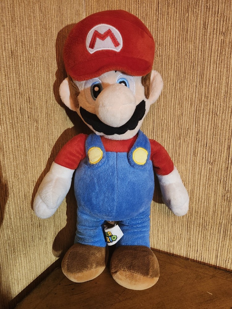 Super Mario Bros. Large 14″ Plush Official Nintendo Game Toy Stuffed Animal Kart
