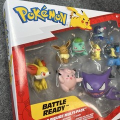 Pokemon Battle Ready Figure Multi-pack 8 Figures, Haunter, Eevee, Lucario, New!